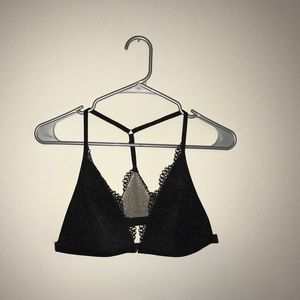 Victoria’s Secret Black Lace Strappy Bralette
